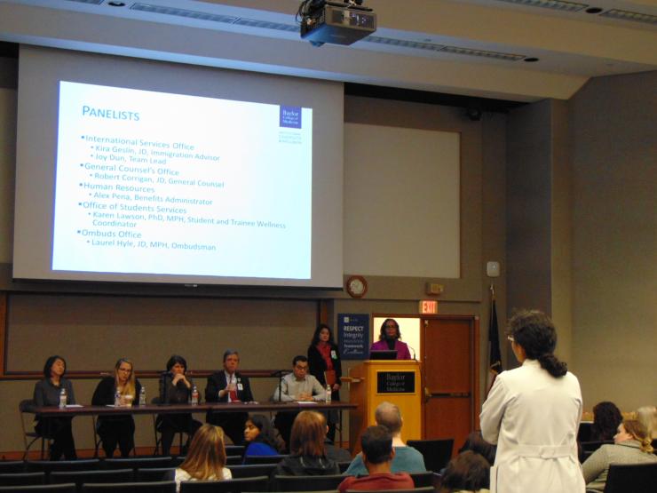 Faculty, staff and trainees talked about changes in immigration policy that affect Baylor College of Medicine and the communities we serve.